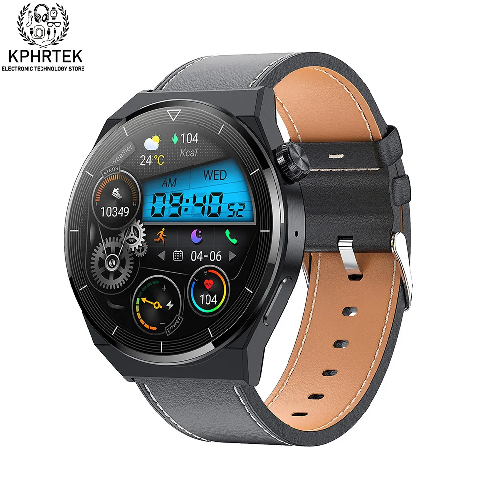 

HK46 Смарт-часы для мужчин и женщин NFC Bluetooth Call Smartwatch Электронные наручные часы Мужские наручные часы Фитнес-браслет Band