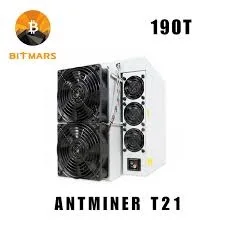 

Br, быстрая доставка, новый Antminer T21 190T 3610W, алгоритм SHA-256 Bitmain mining BTC, Майнер биткоинов