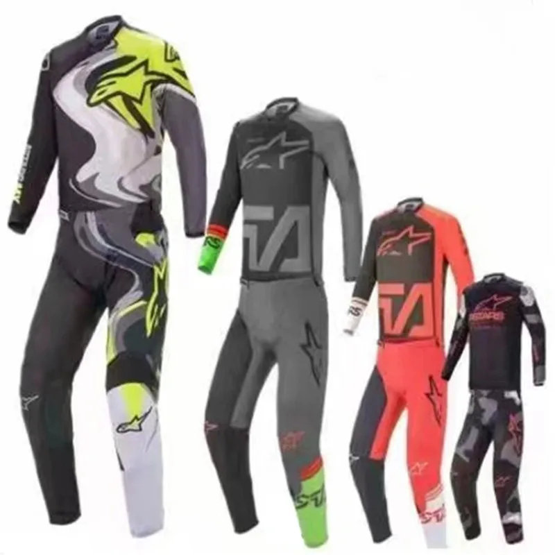 ALPINESTARS-Conjunto de ropa para Motocross, Conjunto de Jersey y pantalón para Moto todoterreno, Enduro