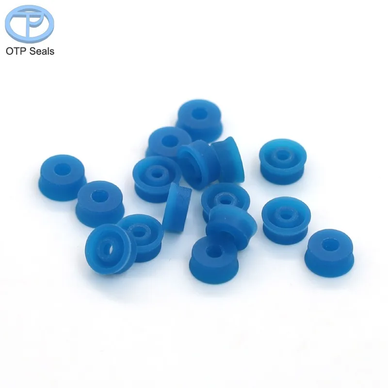 

Shaft and Bore Seal Blue PU polyurethane seals hydraulic cylinder piston rod Wear-resistant seal non-standard factory customized
