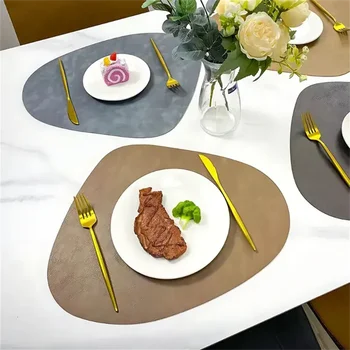Waterproof Leather Placemats 4