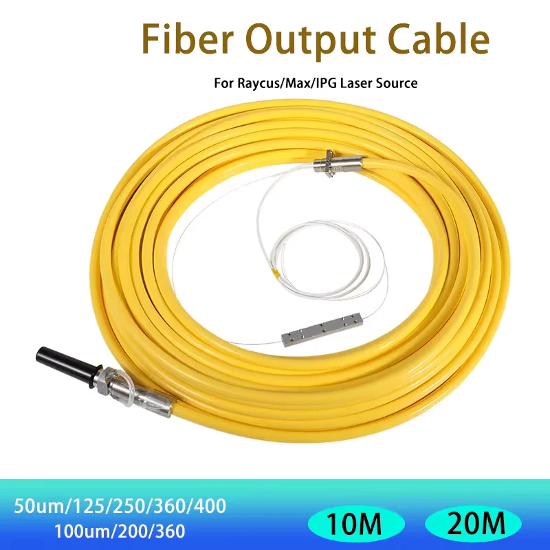 MAX Raycus Laser Source Optical Cable Fiber Laser Cutting Optic Cable with QBH connector