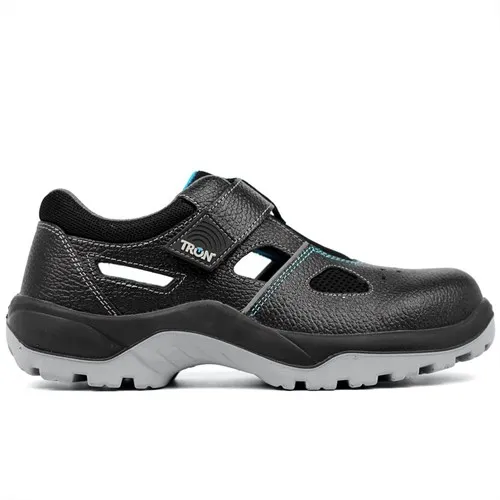 Summer Work Shoes Sandals Composite Toe Velcro EN 20345 S1