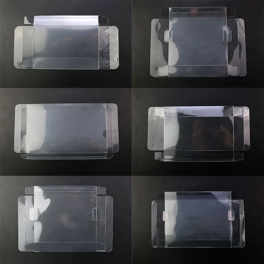 JCD-Étui de protection en plastique pour console de jeu SNES N64 Switch AnjClear, boîte de jeu à cartouche