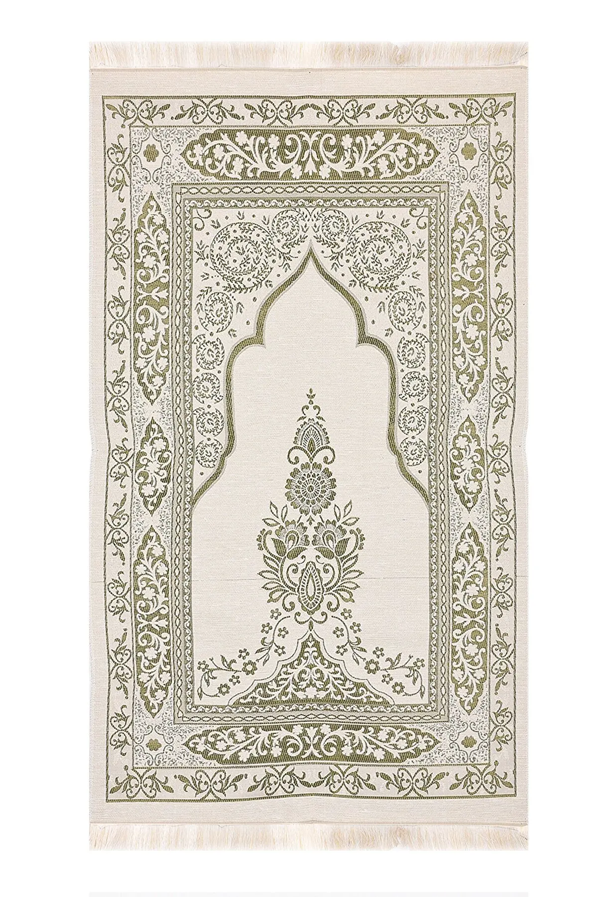 Ottoman Silk Slub Pouch Prayer Rug Pearl Rosary Gift Products Muslim Prayer Rug Islamic Prayer Cotton Silk Fabric New Design