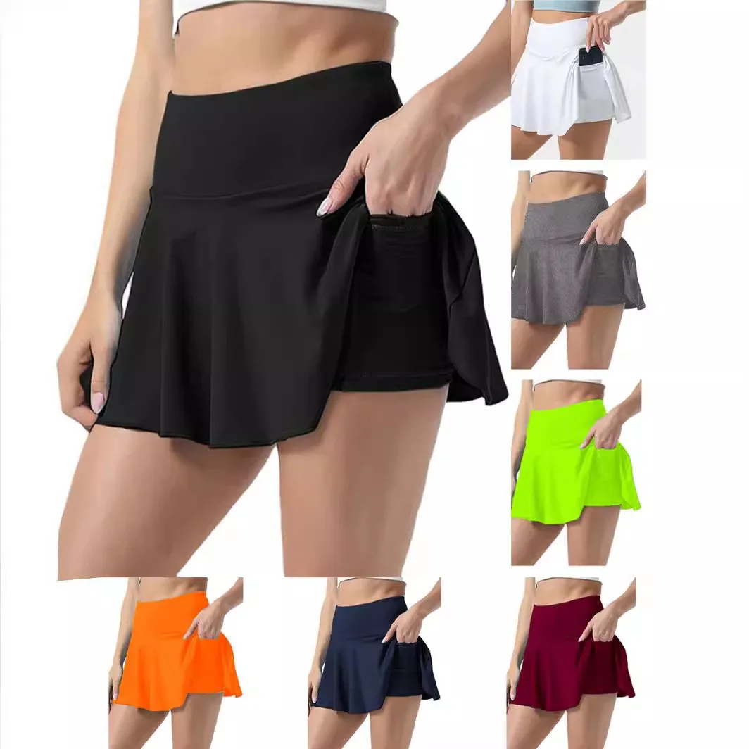 Pleated Skirt Casual Mini Length Japanese Korean Casual with Crinkled Medium Stretch No Pattern Short Length Skirts for Women