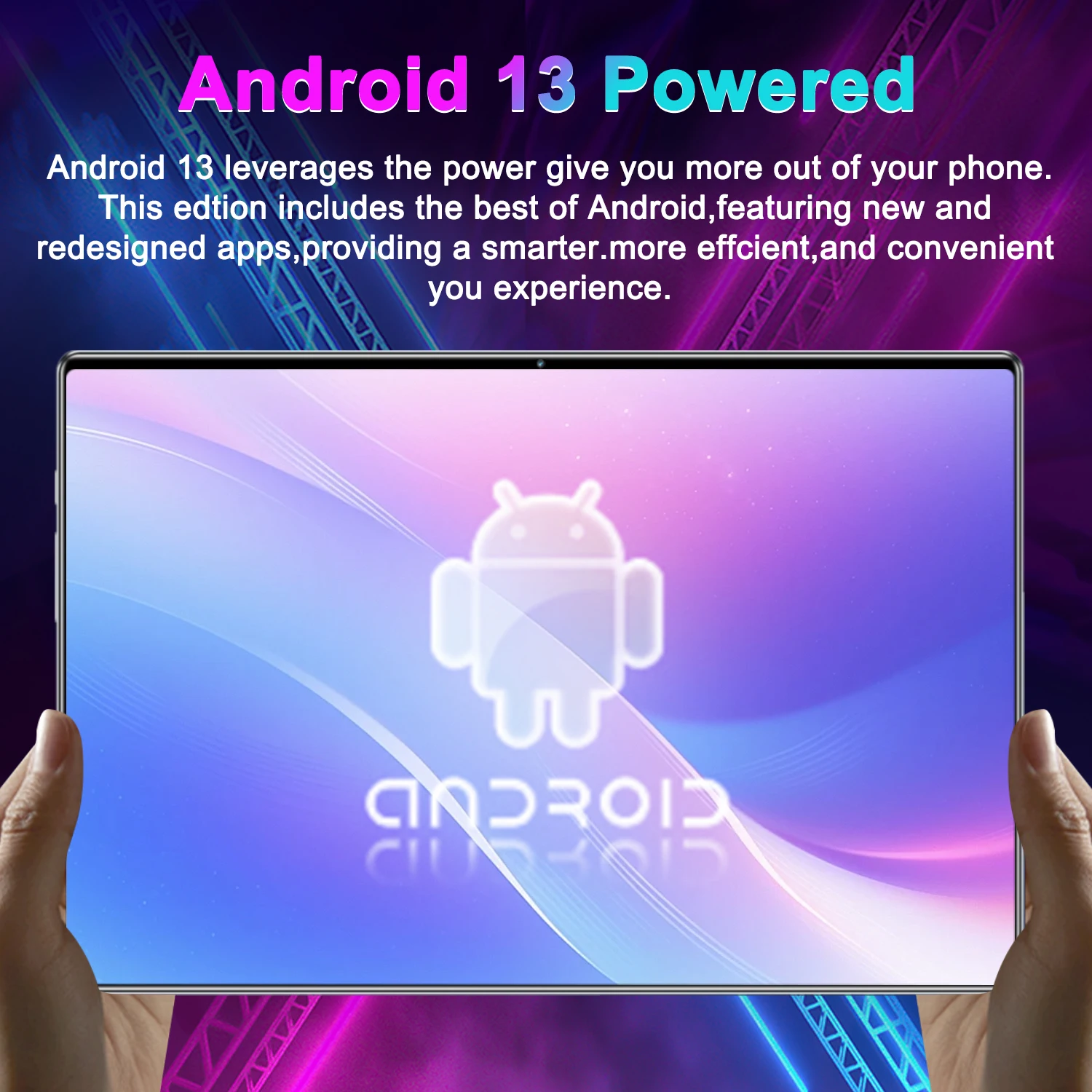 2026 Original Tablet Android13 10.36 Inch HD 16GB+1TB 12000mAh 14 core 5G Dual SIM Bluetooth WiFi GPS Tables
