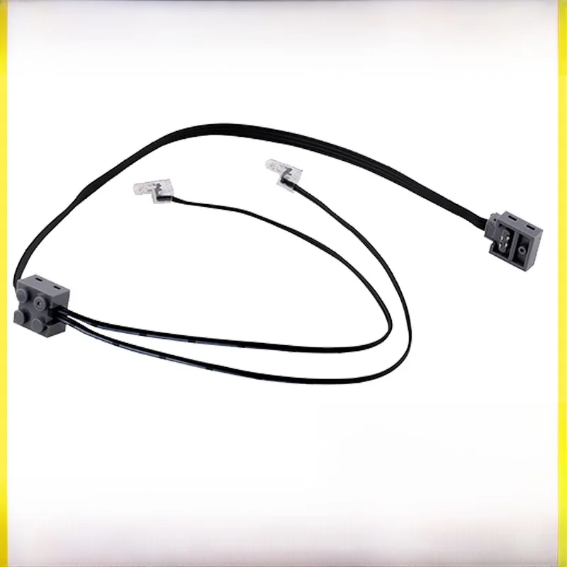 Pièces de fonctions d'alimentation MOC, câble de ligne de liaison lumineuse LED 8870, multiprise LED Compatible avec les moteurs Legoeds, interrupteur 8869, Train de voiture