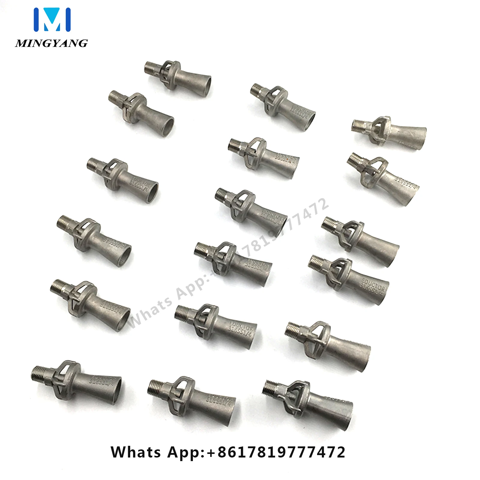 (50PCS/LOT) Tank Cleaning Mixing Eductors Mixing Fluid Nozzle SS316 Mixing jet Nozzle Mixing Water Spray Jet Nozzle Tank Clean