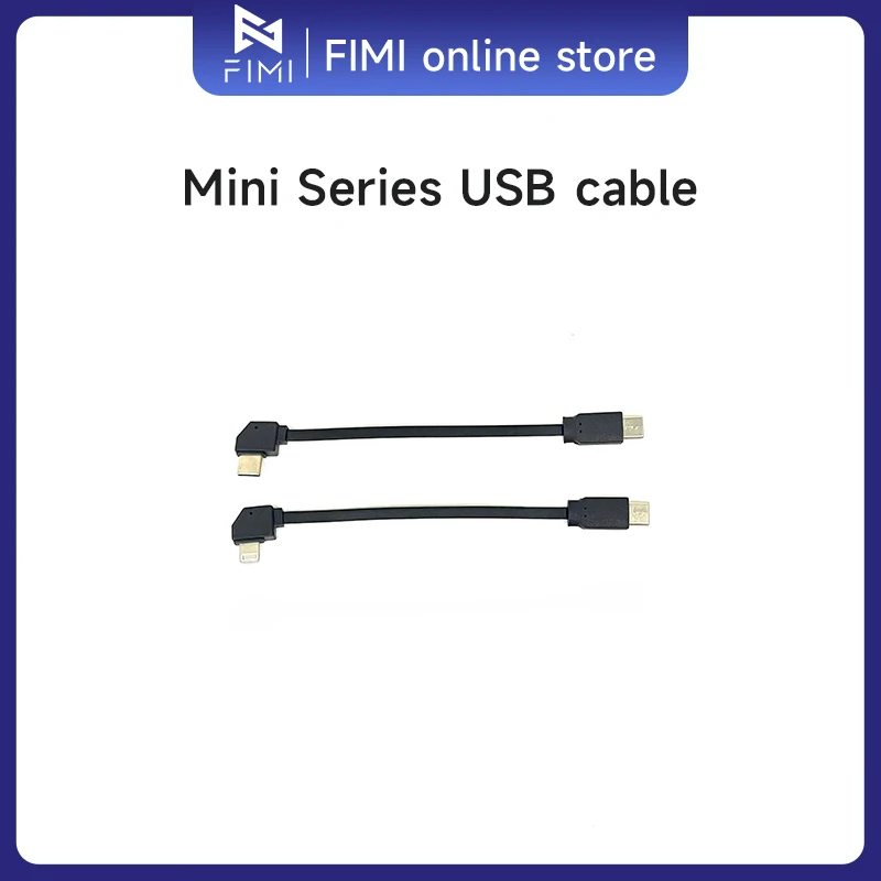 Original USB Cable FIMI X8 MINI V2 & X8 MINI Camera Drone Spare Parts Camera Drone Type C USB MicroUSB Line Drop Shipping