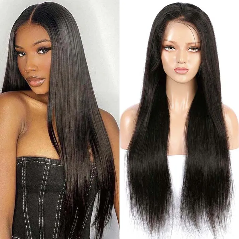 Brazilian Remy Human Hair Full lace frontal 13x4 Wigs Sale Straight HD Swiss Lace Front Wig  5x5 Lace Closure Human Hair wig