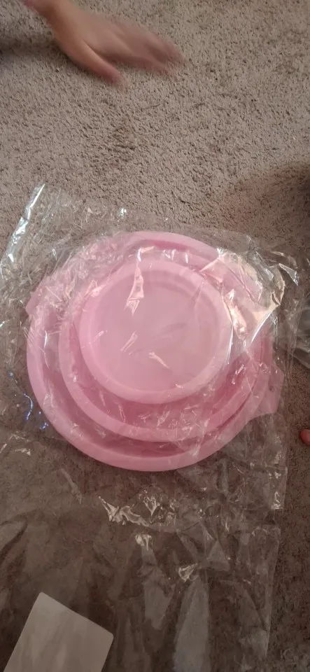 FAIS DU 2-8pcs Silicone Cake Pan 4/6/8inch Round Cake Layer Set Silicone Bakeware Mold for Baking Tools Rainbow Cake and Mousse photo review