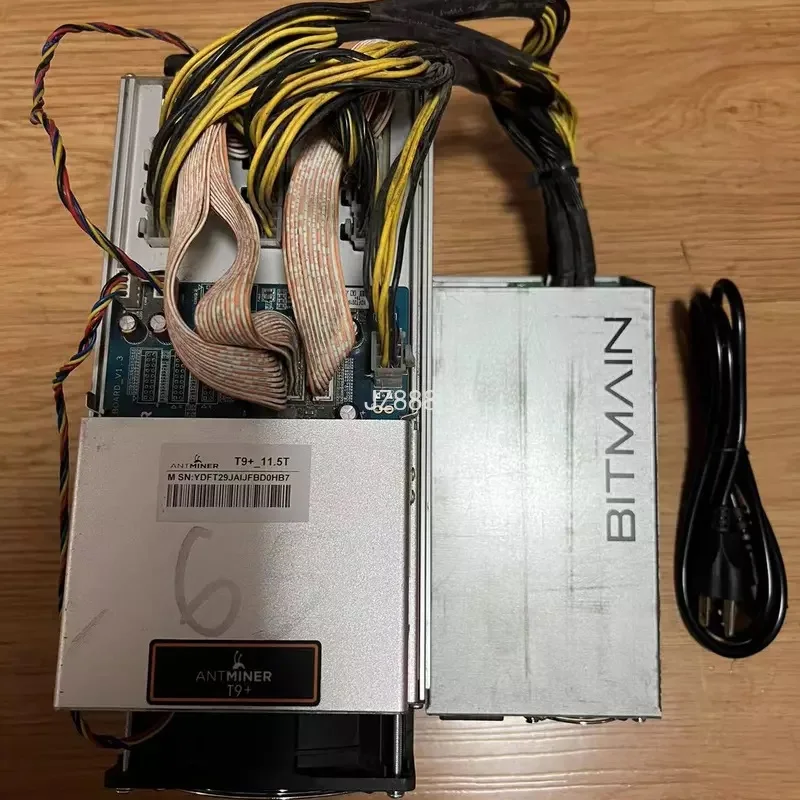 DD Bitmain BTC Antminer T9 + 11.5TH, APW3 PSU, 빠른 배송, 110-220V DHL 페덱스 UPS