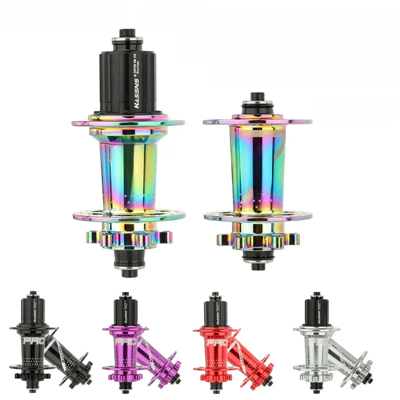 AliExpress HASSNS PRO7 Mtb Hub 32 24 Holes Bearing Mountain Bike Freehub Rear Hub 32h 24h Noisy Cube Bicycle Bushings 12 11 10 9 8 7 Speed