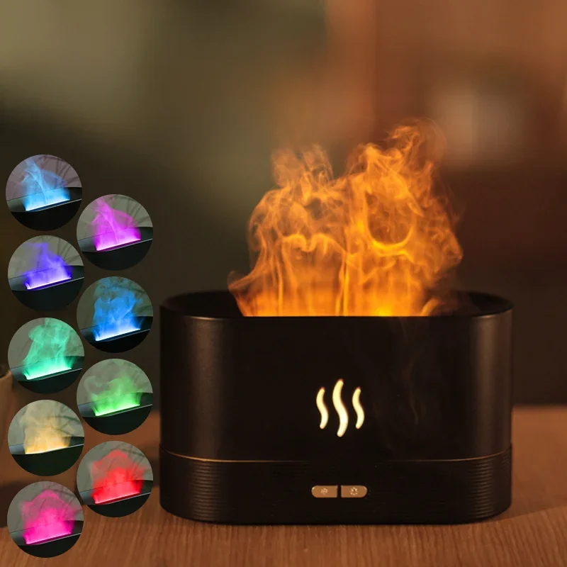 Kinscoter-Ultrasonic fresco Névoa Maker, Aroma Difusor, Umidificador De Ar, Fogger, Lâmpada Óleo