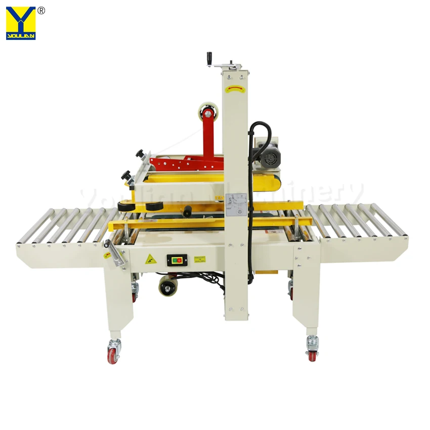 FXA6050คุณภาพสูงอัตโนมัติกล่องเครื่องซีล Up และ Down ไดรฟ์กล่องซีลกล่องปิดเทปบรรจุเครื่อง