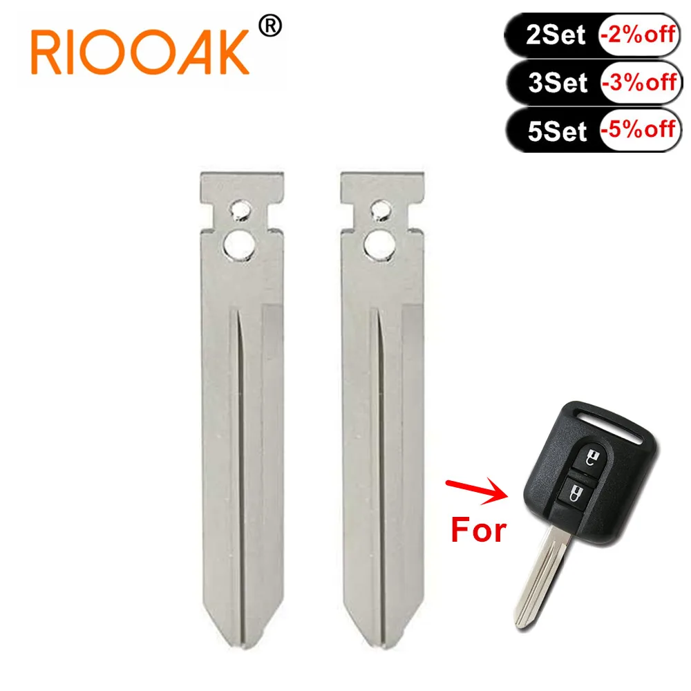 

10pcs/lot Replacement NSN14 Remote Car Key Blade for Nissan