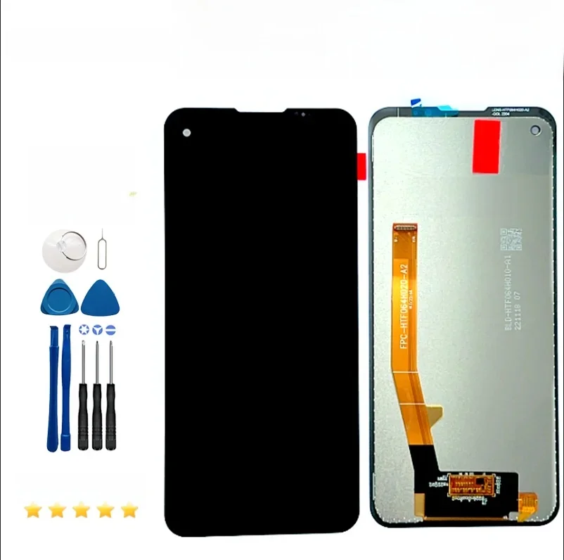 Oryginał dla Doogee V10 V11 wyświetlacz LCD ekran dotykowy Digitizer zgromadzenie dla Doogee V10 wymiana naprawy ekranu czujnika LCD — zdjęcie 2