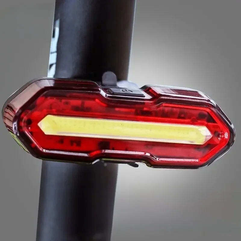 AliExpress NONE USB Rechargeable Bike Lights for Night Riding Safety - High-Visibility Warning Lights Cycling Gear Accessories IPX4 Waterproof