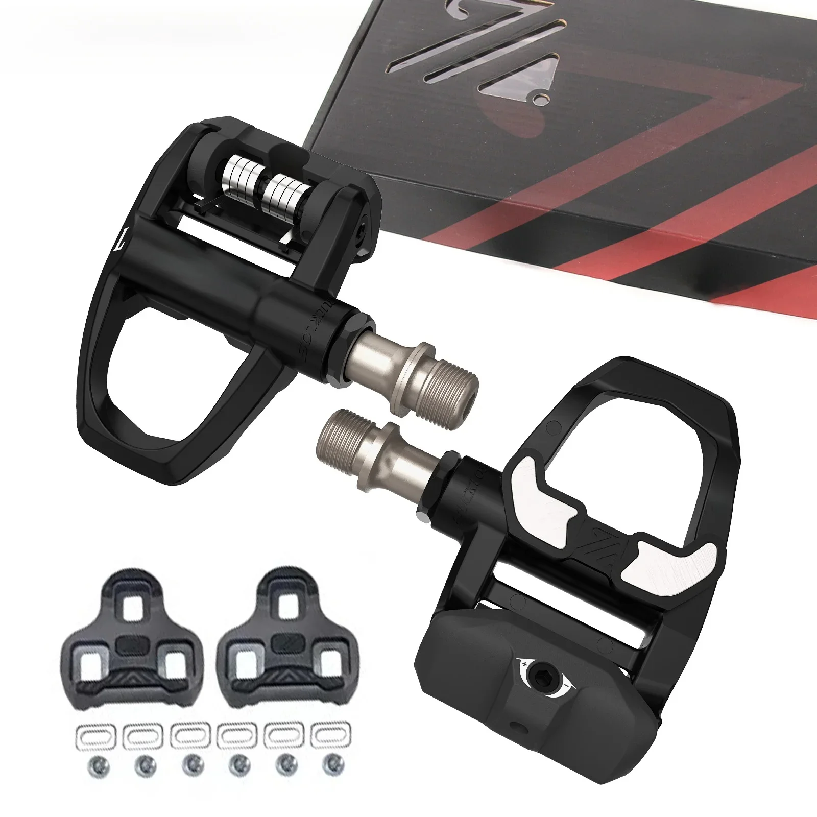 AliExpress BUCKLOS Bucklos for KEO Road Pedals Clip Speed Self-locking Bicycle Pedals Carbon Fiber/Titanium for LOOK KEO Bike Pedal Cycling Parts