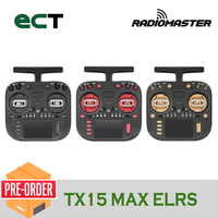Pre-Order Radiomaster TX15 Max 3.5inch IPS Touchscreen Radio Controller ExpressLRS ELRS CNC Hall Gimbal Built-in Gyro Microphone