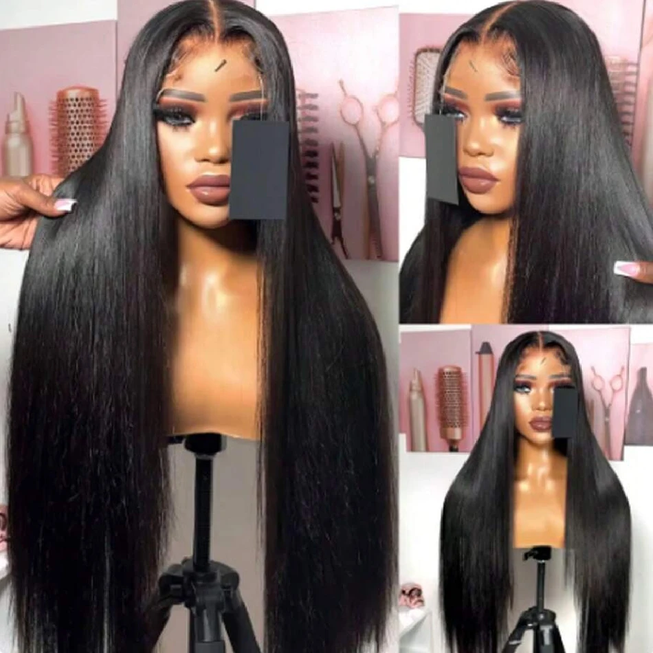 غلويليس الباروكات شعر الإنسان 13x4 13x6 HD الدانتيل الباروكات الأمامية البرازيلي شعر طبيعي مفرود باروكة Hd 5x5 الدانتيل إغلاق شعر مستعار جاهزة لارتداء #4