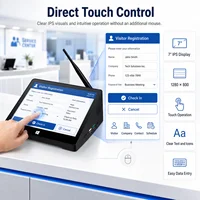 CENAVA H7S 7 Inch Touch Panel PC N3500 Win10 2GB 64GB PoE Industrial Computer For Kiosk Factory Control Touch Screen Mini PC 4