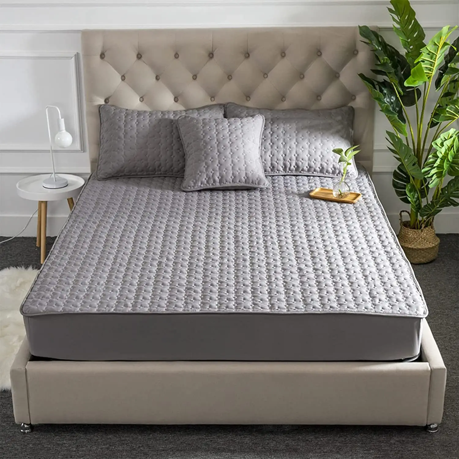 Matrasbeschermer 90x200cm 140x200cm 180x200cm Ademend Matrasbeschermers Allergie Matrashoes
