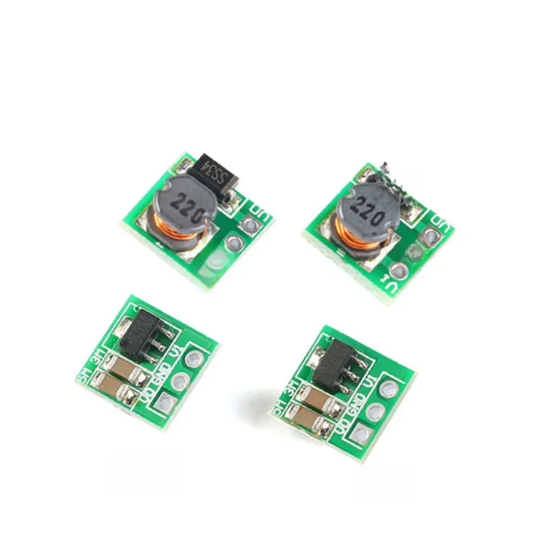 5PCS DC-DC 0.9-3.3V do 3.3V 500mA 0.9-5V do 5V Mini Step Up Boost Power Module DC to DC For Arduino Voltage Converter Module — zdjęcie produktu 7