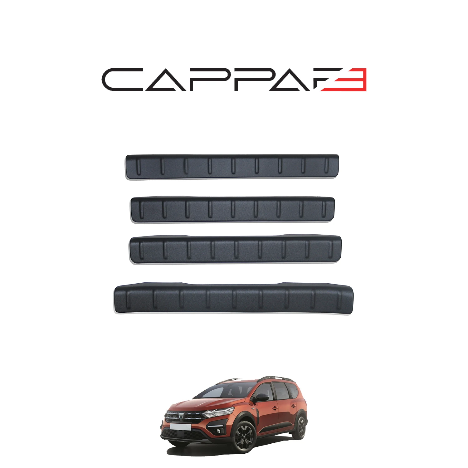 

For Dacia Jogger 2022 2023 2024 2025 And Above Models Compatible Door Sill 4 Pieces - Auto Styling Car Parts Retro Spoiler Hood