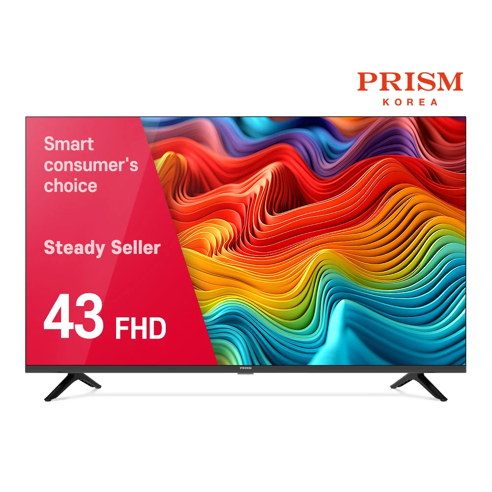 Prism PT430FD 43 Inch FHD TV Fast Shipping Panel 2 Years Free AS CLEAR VISCY