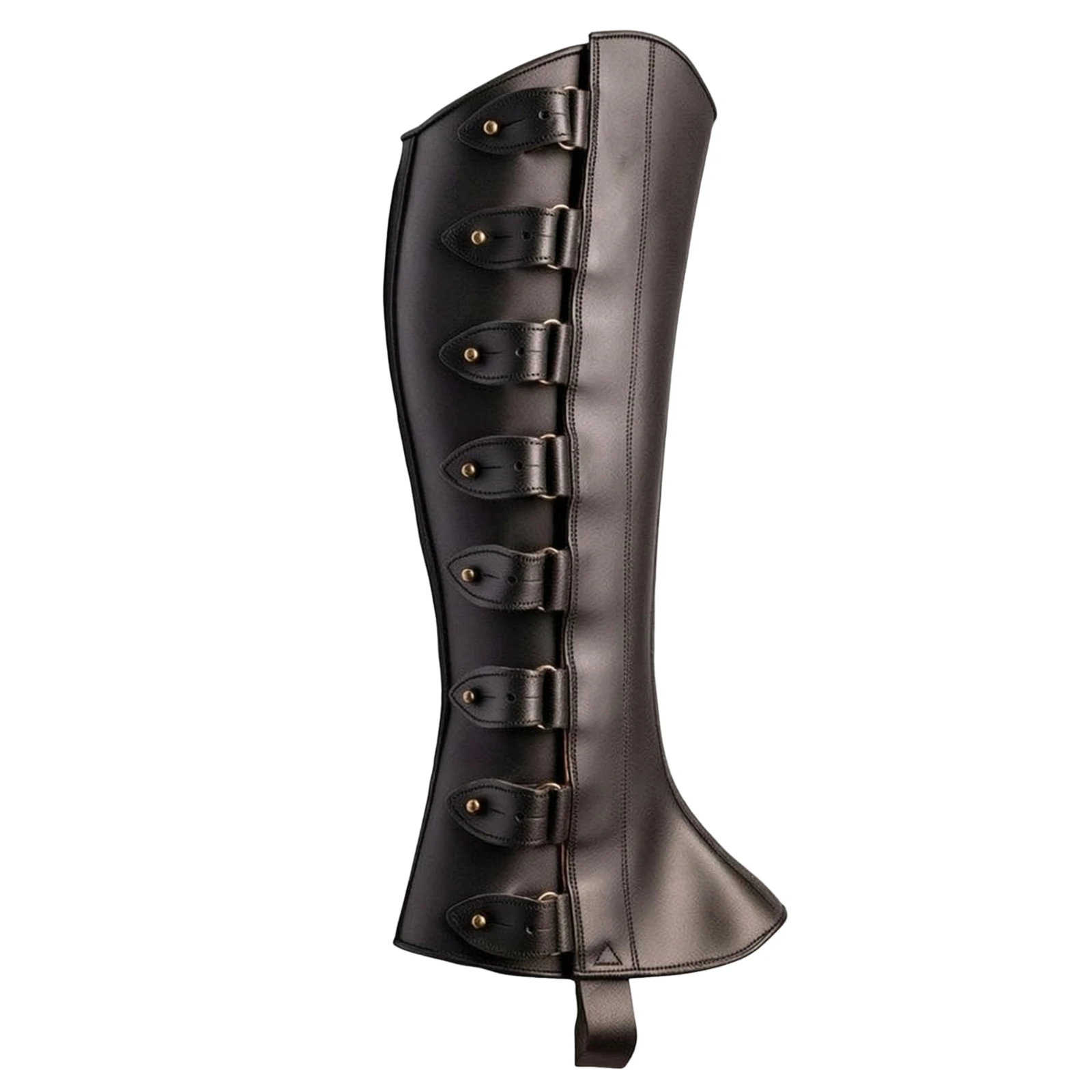 Medieval Renaissance Long Boot Covers Vintage High‑Leg Gaiters Leg Guards Retro Cosplay Costume Props for Stage Show Halloween image 6