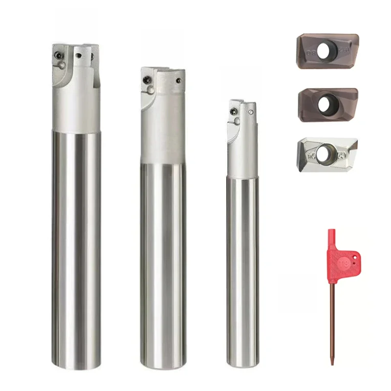 Bap 300R Frees Bar Cnc Bewerkingscentrum 1135 Tool Post Carbide Draaibank Tool APMT1135 Tool Bar Holder Frezen Ruwe 10, 12, 16, 18, 20, 24, 25, 32 mm hard metalen mes - afbeelding 2