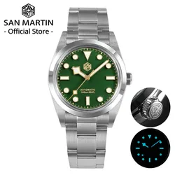San Martin Vintage 36mm BB36 Explore Climbing Series Luxury Men Watch Couples Sport Watches Automatic Mechanical 10Bar Relogio