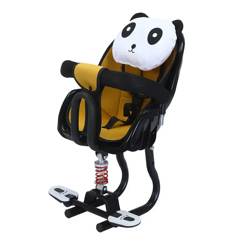 AliExpress Electric Bicycle Children's Front and Rear Dual-use Seat Bicycle Rear Seat Baby Safety Seat Bike Back Seat Electric Scooter Seat