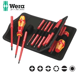 WERA 05059030001 Insulated Screwdriver Set 17 Pieces Kraftform Kompakt VDE 17 Universal 1