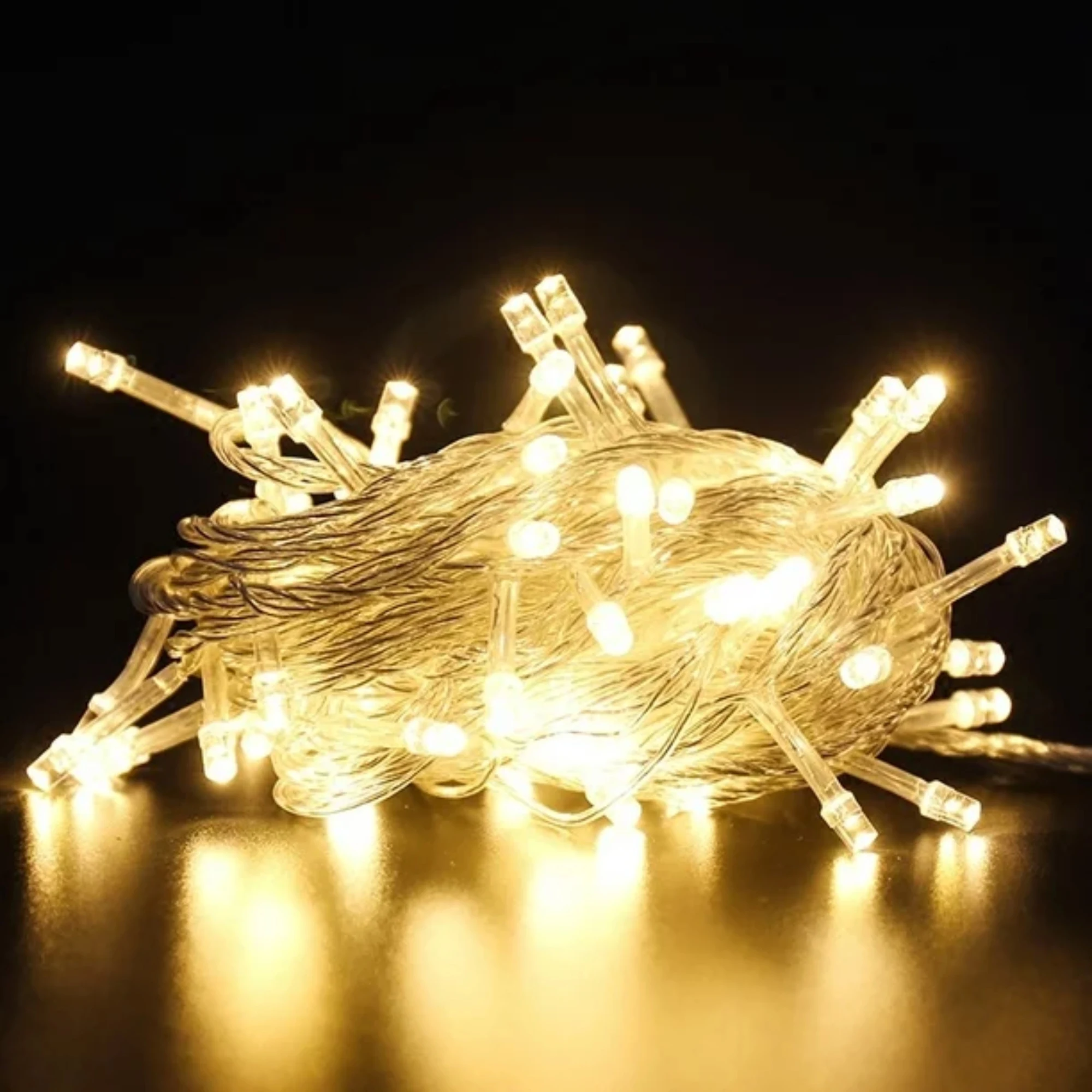 REMATE Luces Navideñas De 3 Metros Con 50 LED De Luz Cálida Para Decoración De Navidad Y Año Nuevo