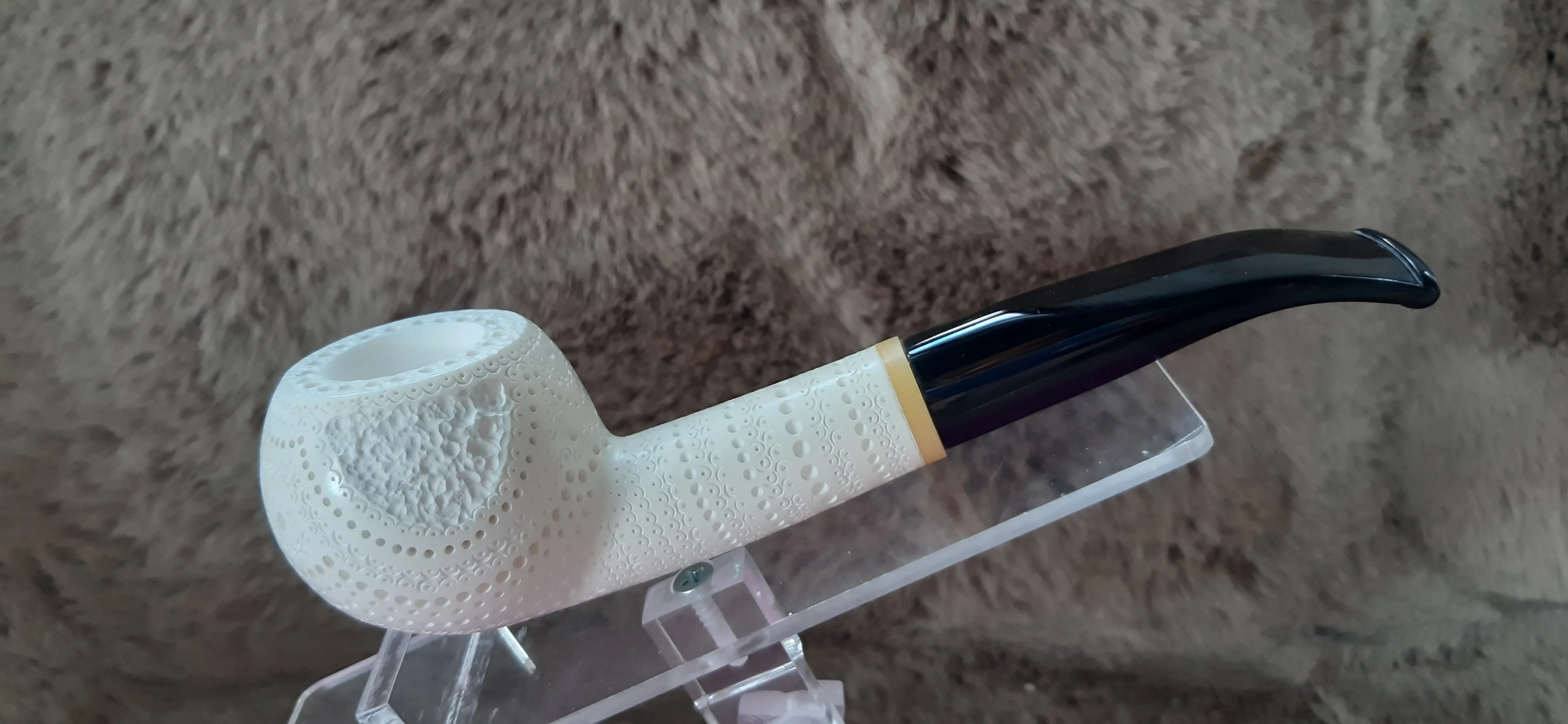 Handmade Block Meerschaum Pipe