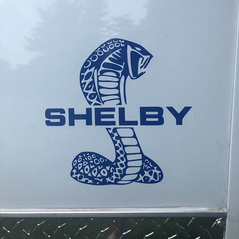 Shelby Cobra Vinyl Decals Car Windows Bumper Decor Stickers Accessories For Ford Mustang Shellby Car Styling Parts