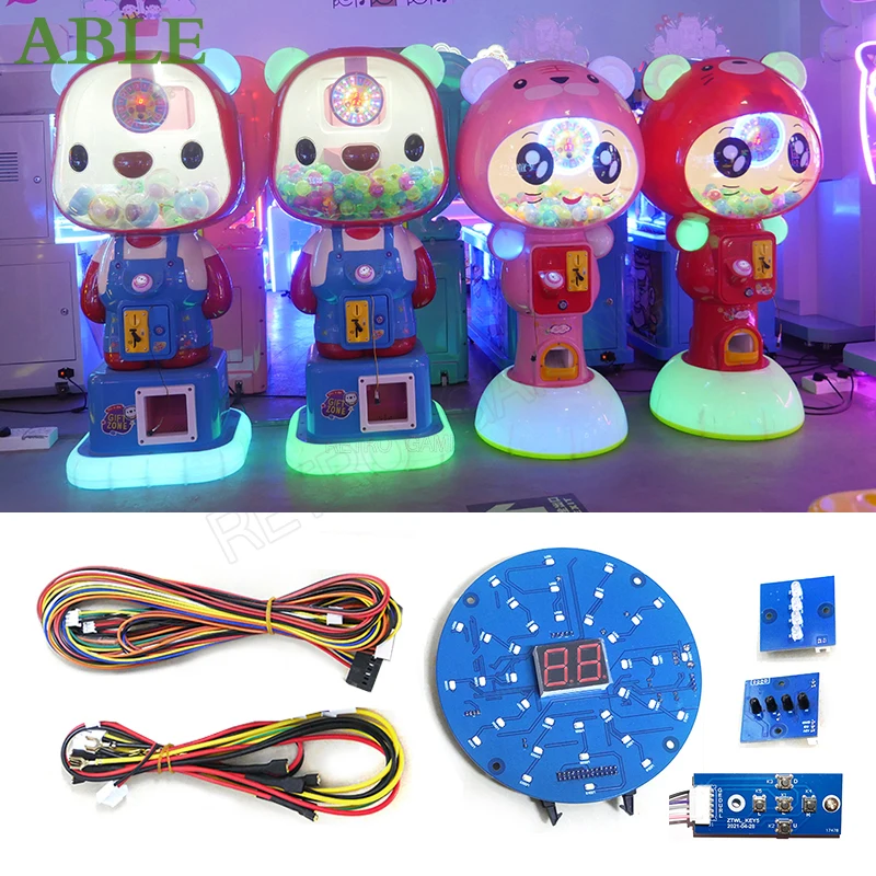 Coin-operated Arcade, Turntable Capsule Machine, Candy Machine kit, Suitable For Arcade Entertainment
