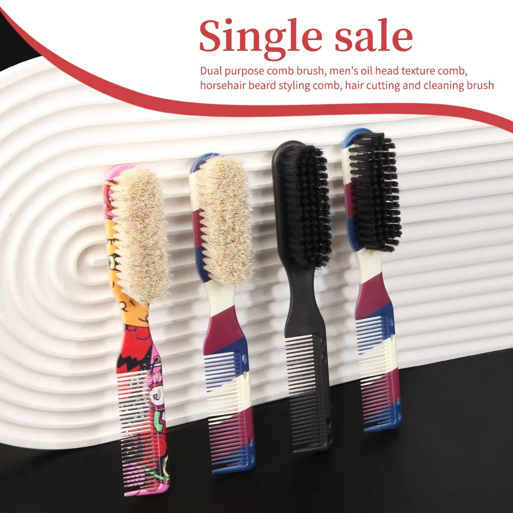 

Новая профессиональная парикмахерская щетка для удаления пыли на шее, нейлоновая щетка для чистки и укладки салона бороды на лице.