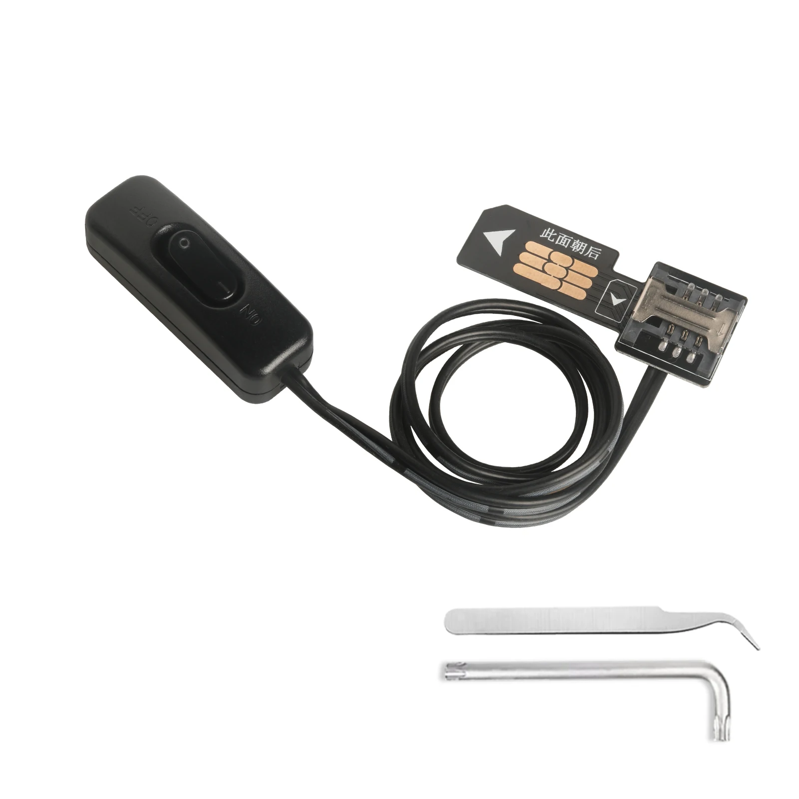 

For new energy vehicles SIM card external extension cable Tesla positioning switch controller external switcher