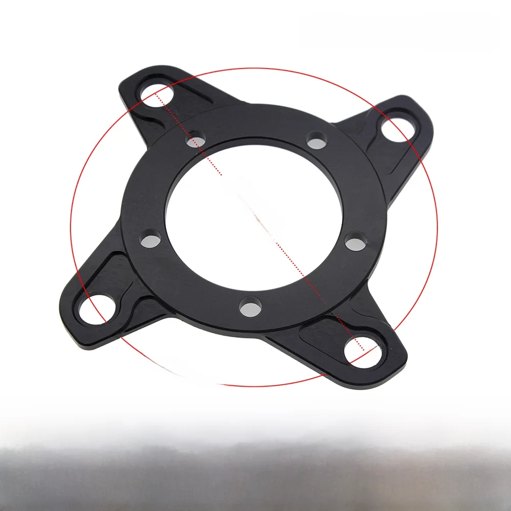 AliExpress LDQIDAO crankset for bafang motor Tooth Adapter mid kit Electric bicycle 104BCD 130BCD Aluminum alloy Chainring Chain Ring Adapter