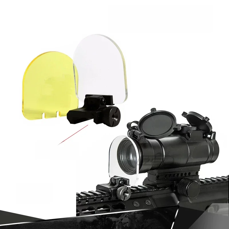 Rifle Sight Scope Protector Lens, Paintball Hunting Airgun, Acessórios Airsoft, 20mm