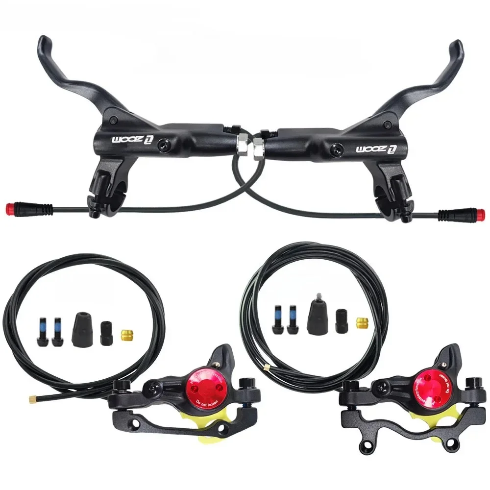 AliExpress NONE ZOOM HB-875E Dual Piston Electric Power Off Oil Brake for Electric Scooter, MTB Foldable Bike Parts, Front 800mm Rear 1400mm
