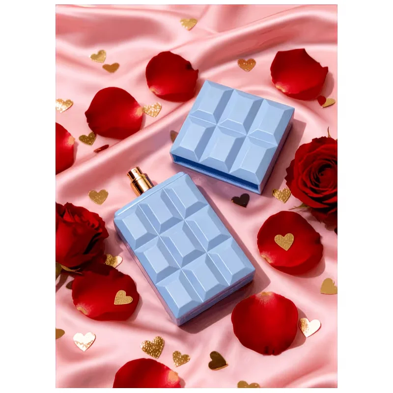 

This Sweet Tooth Mr. Espresso Eau De Parfum comes in a unique blue chocolate block design, perfect for daily wear.