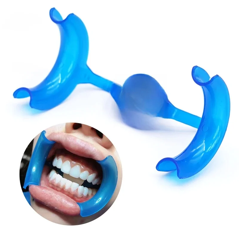 Ouvre-bouche de Type M avec miroir, écarteur de joues et de lèvres, extenseurs pour blanchiment des dents orthodontiques, soins buccaux, outils de dentiste, 1/2 pièces