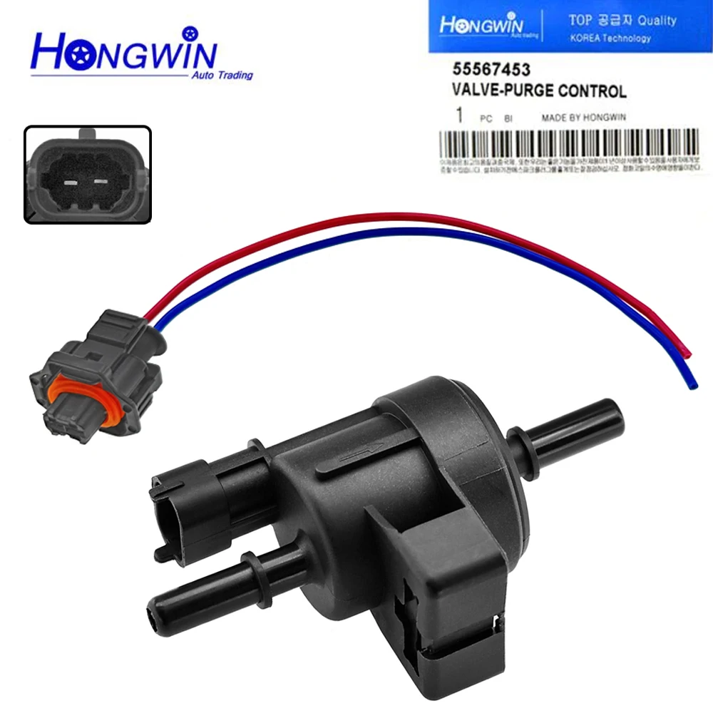 55567453   Wtyczka zaworu upustowego oparowania pasuje do Chevrolet Cruze Sonic Tahoe DOHC 1.8L 2012-2015 dla GMC Buick Regal 0280142495