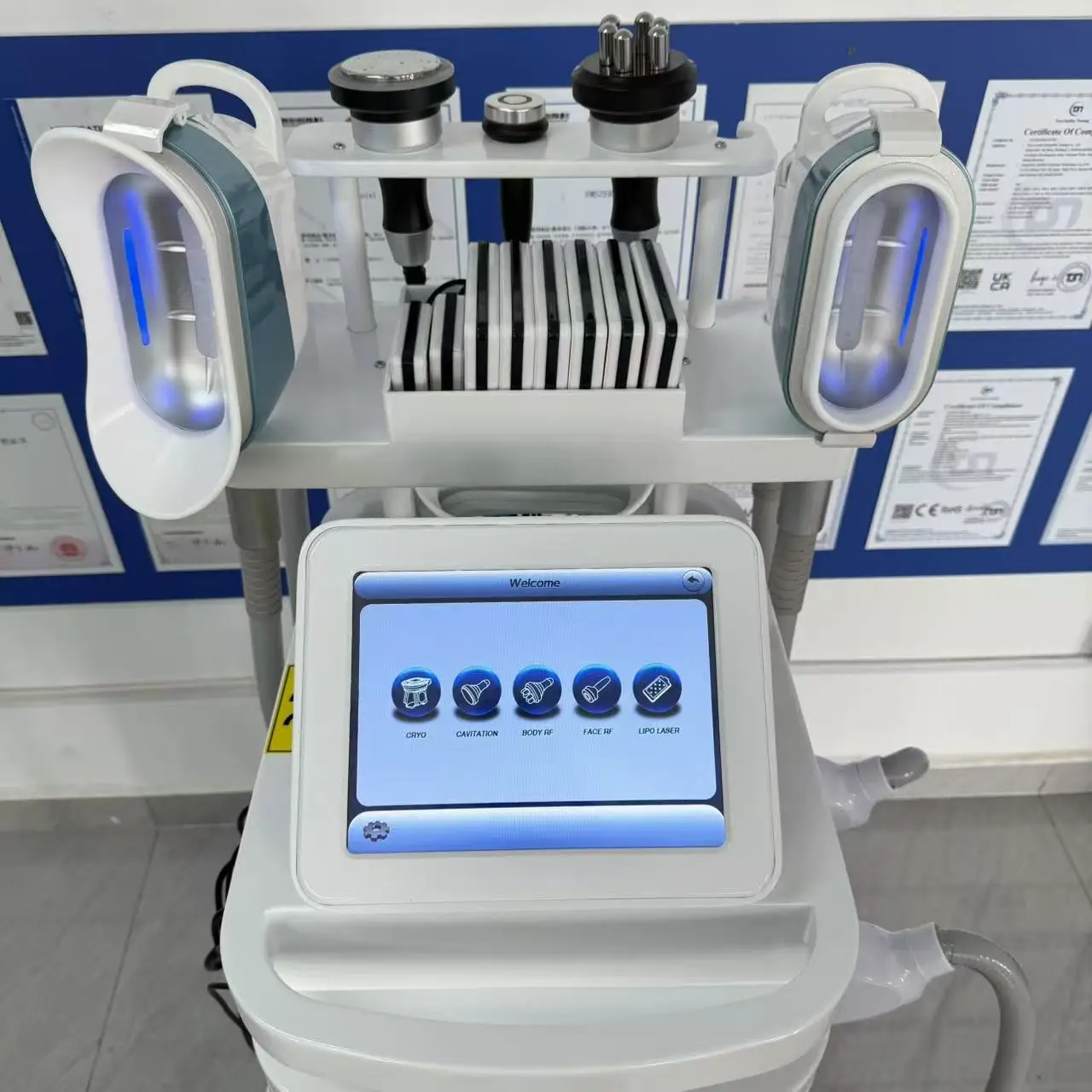 360° Freezing Body Contouring Fat Reduction For Efficient Fat Removal Cellulite Reduction Adopting Vacuum Cavitation Technology