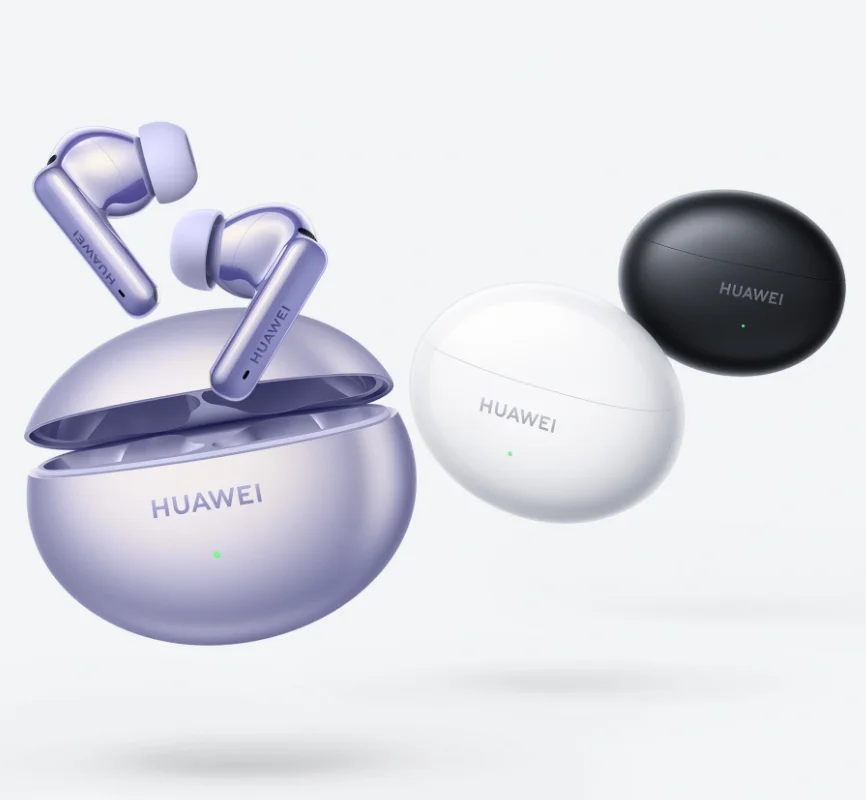 HUAWEI FREEBUDS 6i Bluetooth Wireless Headphones, 8 hours Battery life, Dynamic EQ Active Noise Cancellation,Transparency Mode